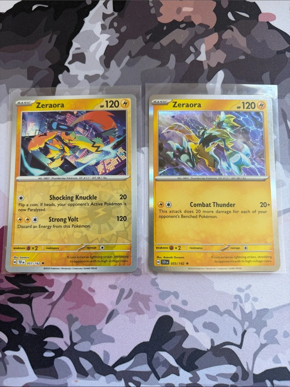 ⚡ Zeraora Pokémon Card Lot | 2 Holo & Reverse Holo Cards ✨5/$25✨